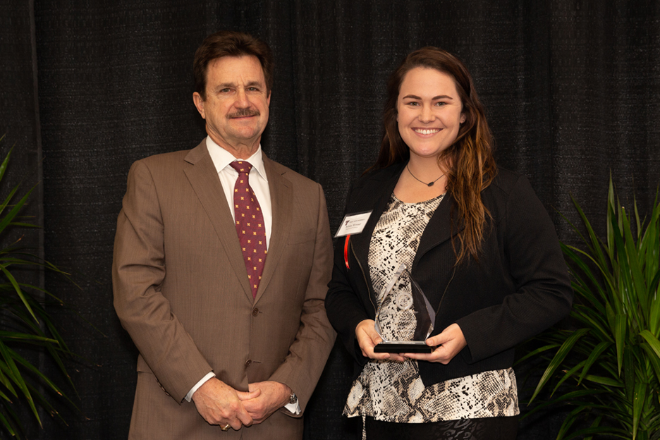 Distinguished Staff Awards 2019 Recipient Image:Ashley Wenzel Nutritional Sciences