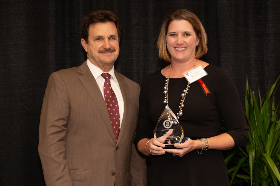 Distinguished Staff Awards 2019 Recipient Image: Elizabeth Massengale Parent and Family Relations & the Office of the Dean of Students Distinguished Staff Awards 2019 Recipient Image: Elizabeth Massengale Parent and Family Relations & the Office of the Dean of Students