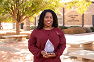 Distinguished Staff Awards 2020 Recipient Image: Candice Laster - Athletics Academic Services