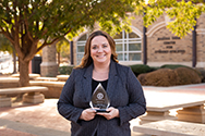 Image: Distinguished Staff Award 2020 - Staff Senate Award Recipient: Kristin Miller - Student Union and Activities