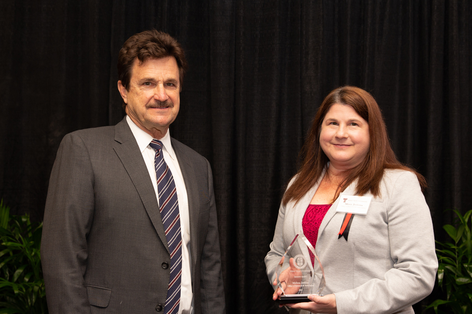 Distinguished Staff Awards 2021: Missy Jenkins Office of Research and Innovation 