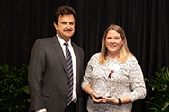 Distinguished Staff Awards 2021 Recipient Image: Ashley Ross Support Operations for Academic Retention