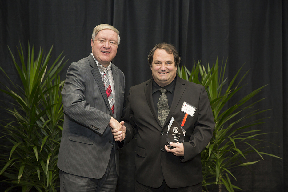 Image: Distinguished Staff Award - Chancellor's Award of Excellence Recipient: John Gallant - Operations Division - Utilities Image: Distinguished Staff Award - Chancellor's Award of Excellence Recipient: John Gallant - Operations Division - Utilities