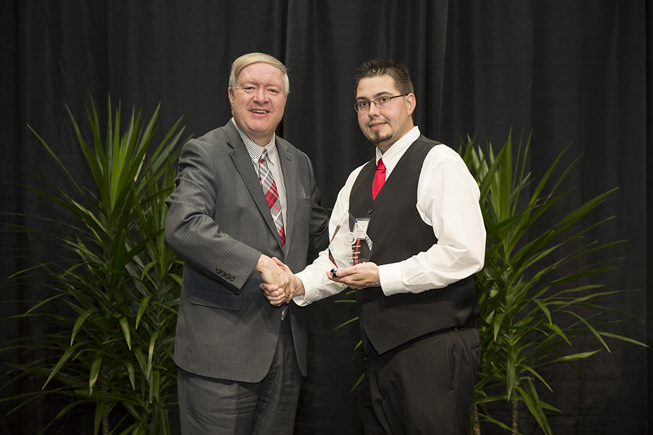 Image: Distinguished Staff Award - Matador Award Recipient: Mark Hendley - Psychological Services