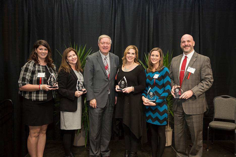 Image: Distinguished Staff Award - Guns Up Team Award Recipient: Office of Planning and Assessment Image: Distinguished Staff Award - Guns Up Team Award Recipient: Office of Planning and Assessment