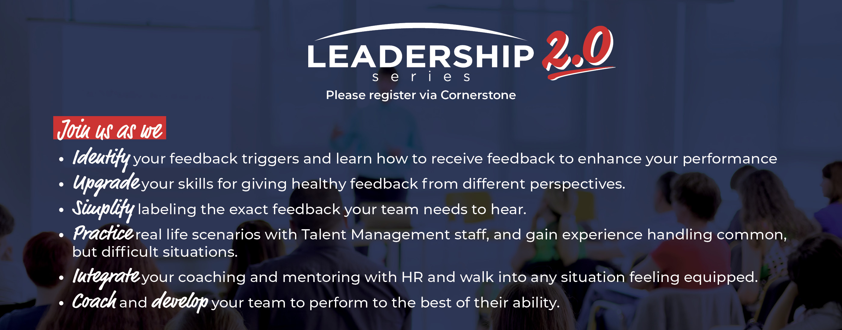 Info on Leadership 2.0 training