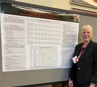 Michelle presenting at CFAS Research Showcase