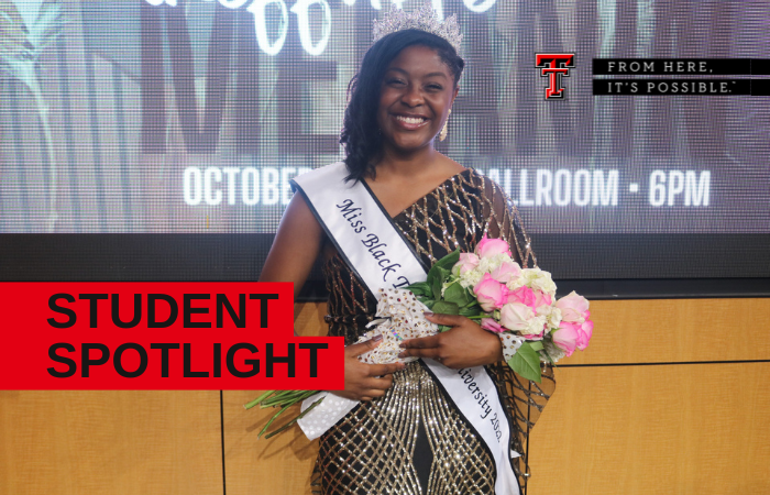 Apparel Design and Manufacturing Student Wins 2022 Miss Black Scholarship Pageant
