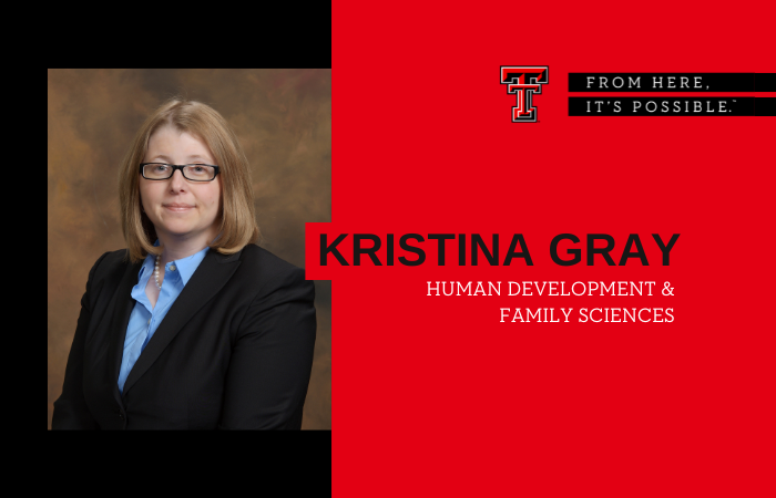 Kristina Gray uses knowledge from HDFS courses on a variety of different court cases in her current role