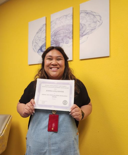 Joanna Rivera Receives GSA Award