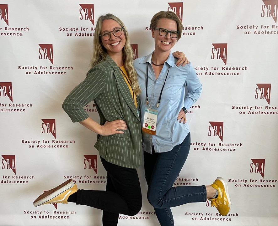 Dr. Rogers and the SIBS Lab connecting with other scholars during research and social events