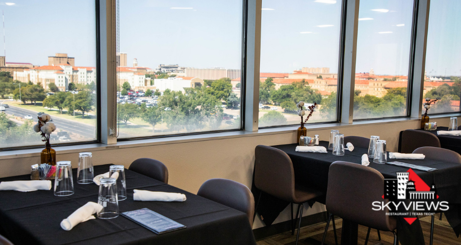 Lunch at Skyviews Restaurant Lubbock TX