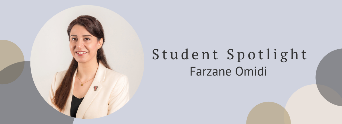 Student Spotlight Farzane Omidi