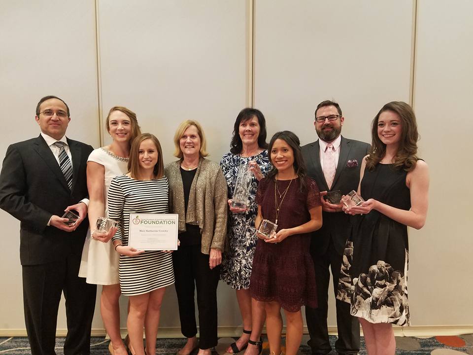 COHS Nutritional Sciences faculty, students, and alumni were honored 