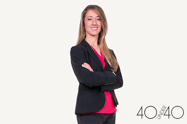 One of the names recognized by the 40 Under 40 is assistant professor of personal financial planning, Dr. Sarah Asebedo. 