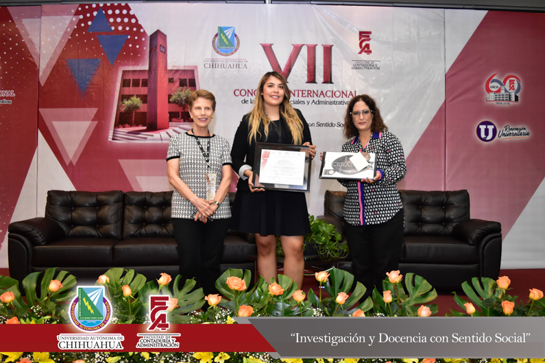 Ivette gave her presentation on September 18, 2018 at the International Conference for Social Sciences and Business in the city of Chihuahua, Mexico.