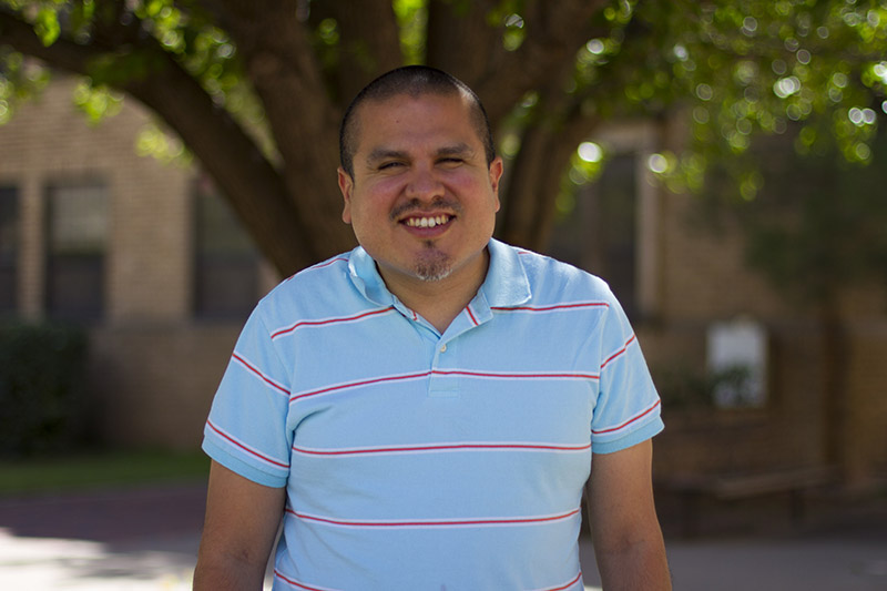Community, Family, and Addiction Sciences (CFAS) major Luis Anaya faces adversity with confidence and dedication