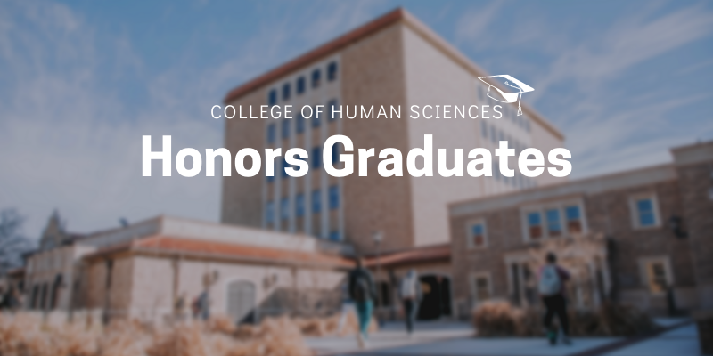 2020 College of Human Sciences Honors Graduates