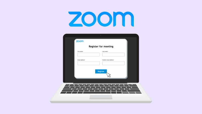 zoom meeting registration how to set up