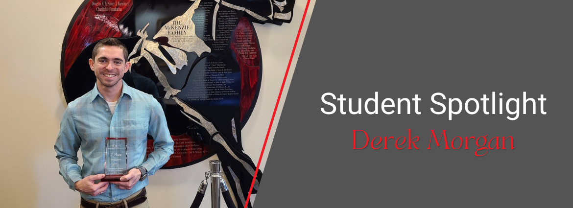 Student Spotlight Derek Morgan