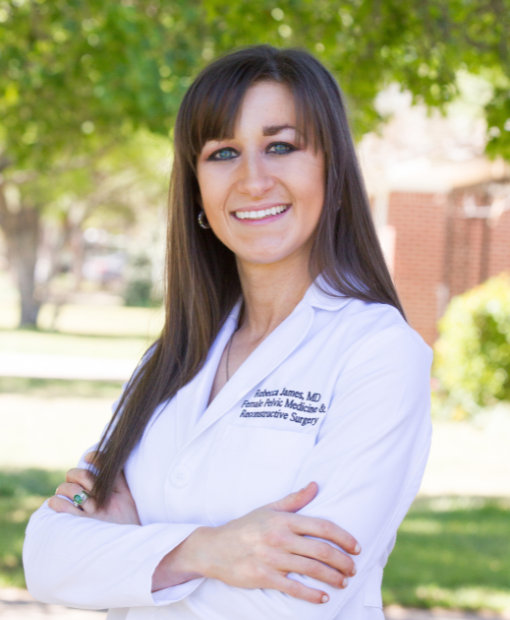 Rebecca James, MD, FACOG, uses her HDFS background to help local women in the West Texas