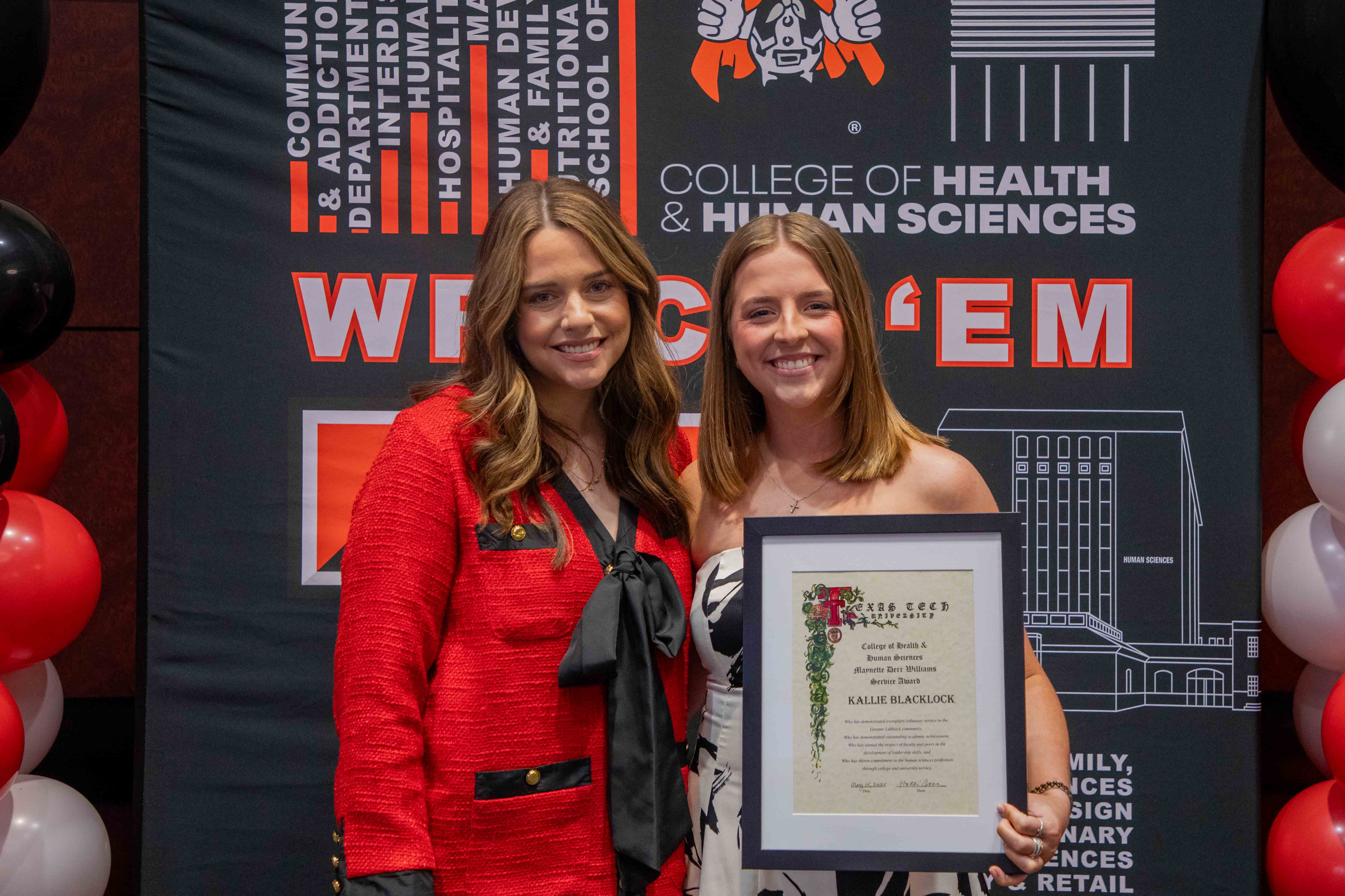 MAYNETTE DERR WILLIAMS SERVICE AWARD WINNER