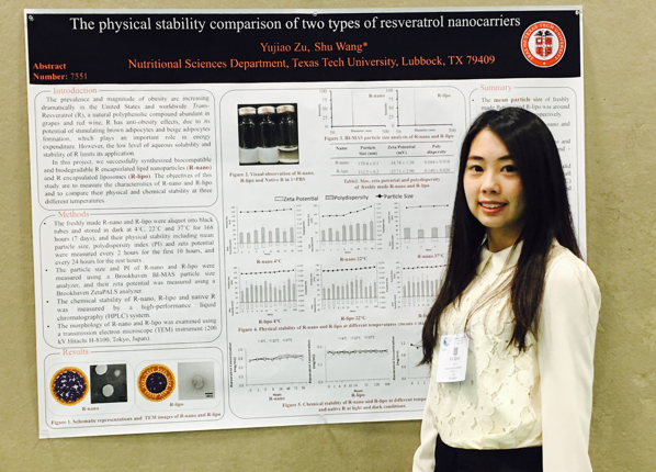 Student Spotlight:Yujiao Zu