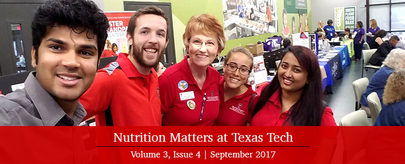 Nutritional Sciences Newsletter Texas Tech