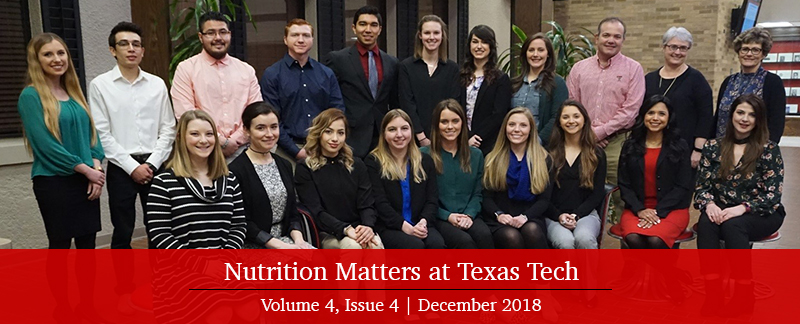 Nutritional Sciences Newsletter Texas Tech