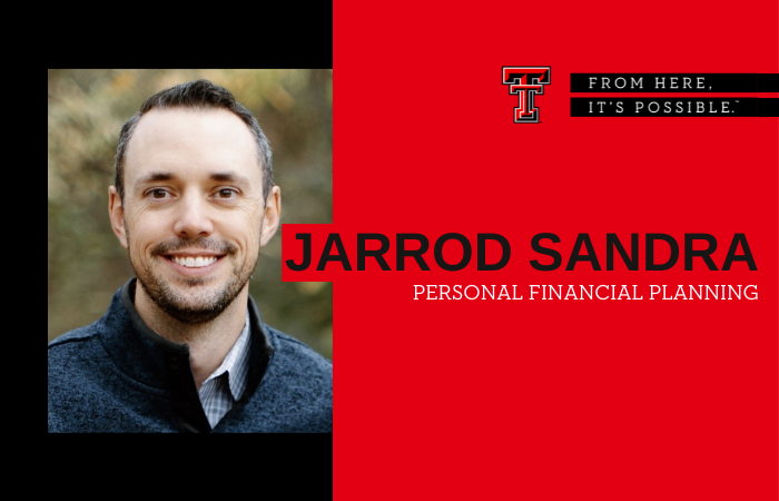 Jarrod Sandra helps clients navigate their finances at Chisholm Wealth Management