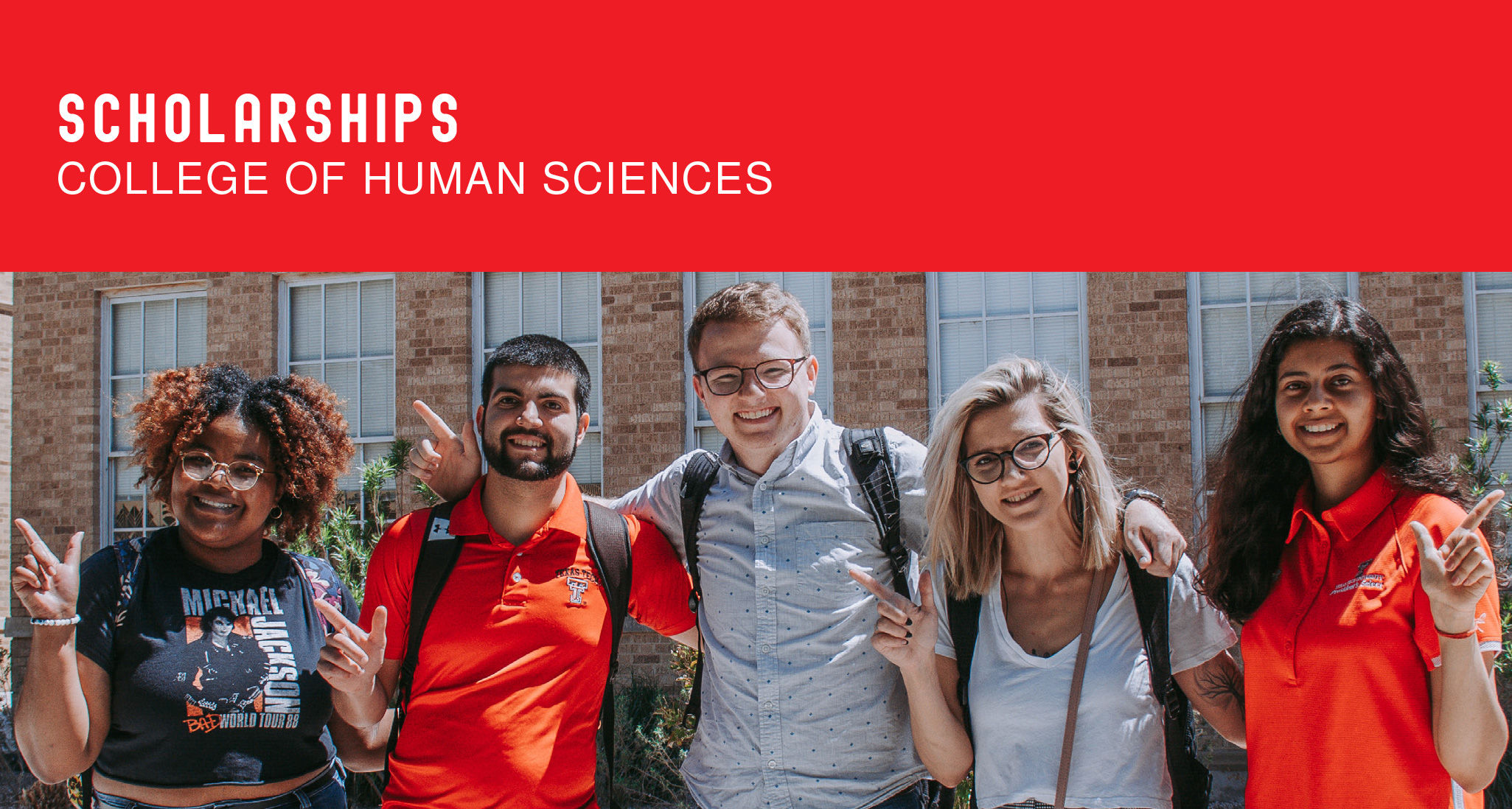 College Scholarships Texas Financial Aid Human Sciences TTU