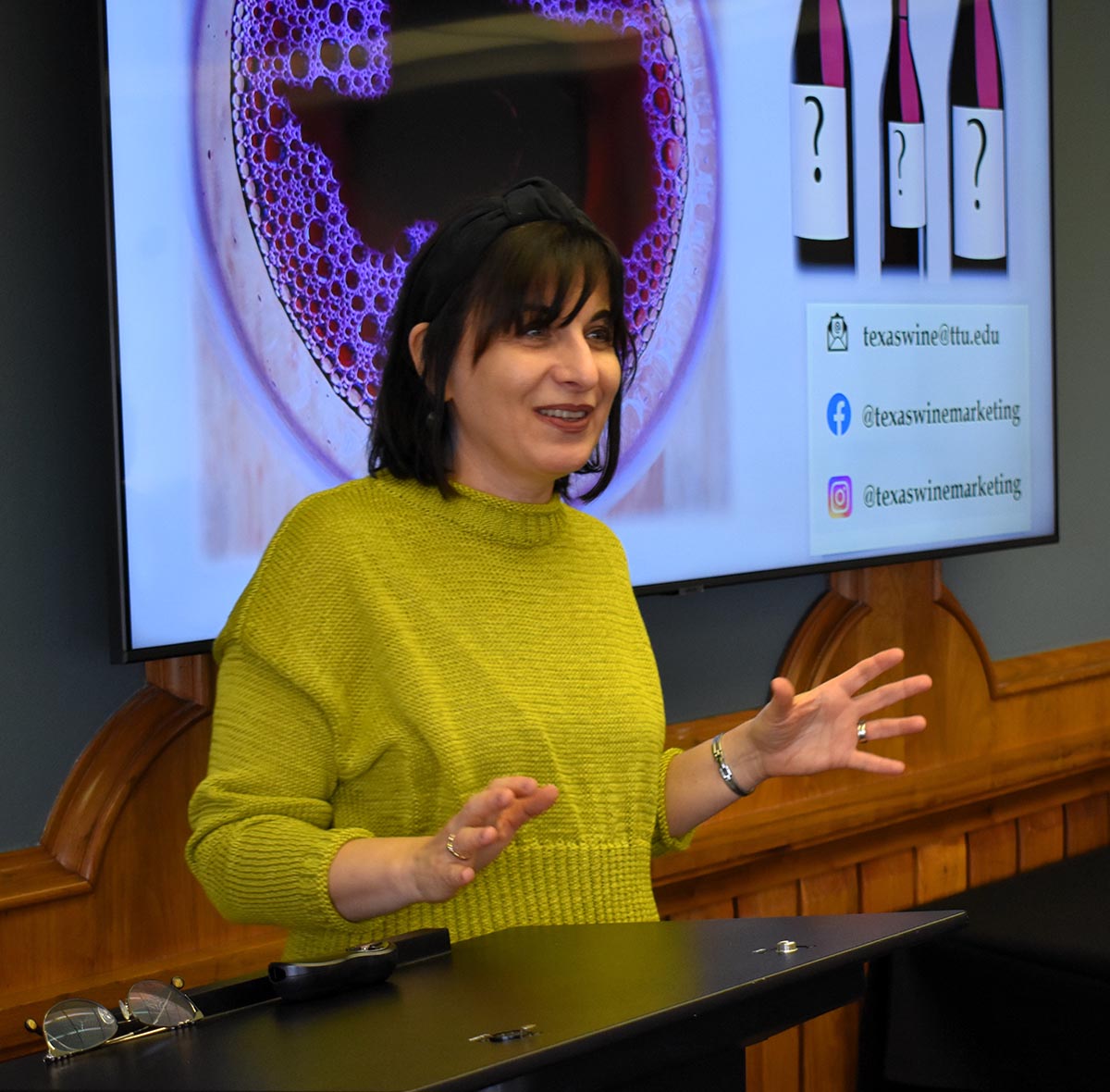instructors ttu online wine class