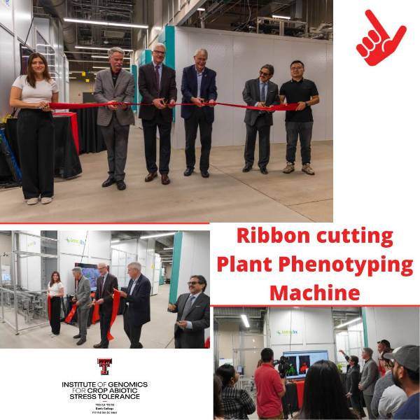 Ribbon cutting Phenotyping