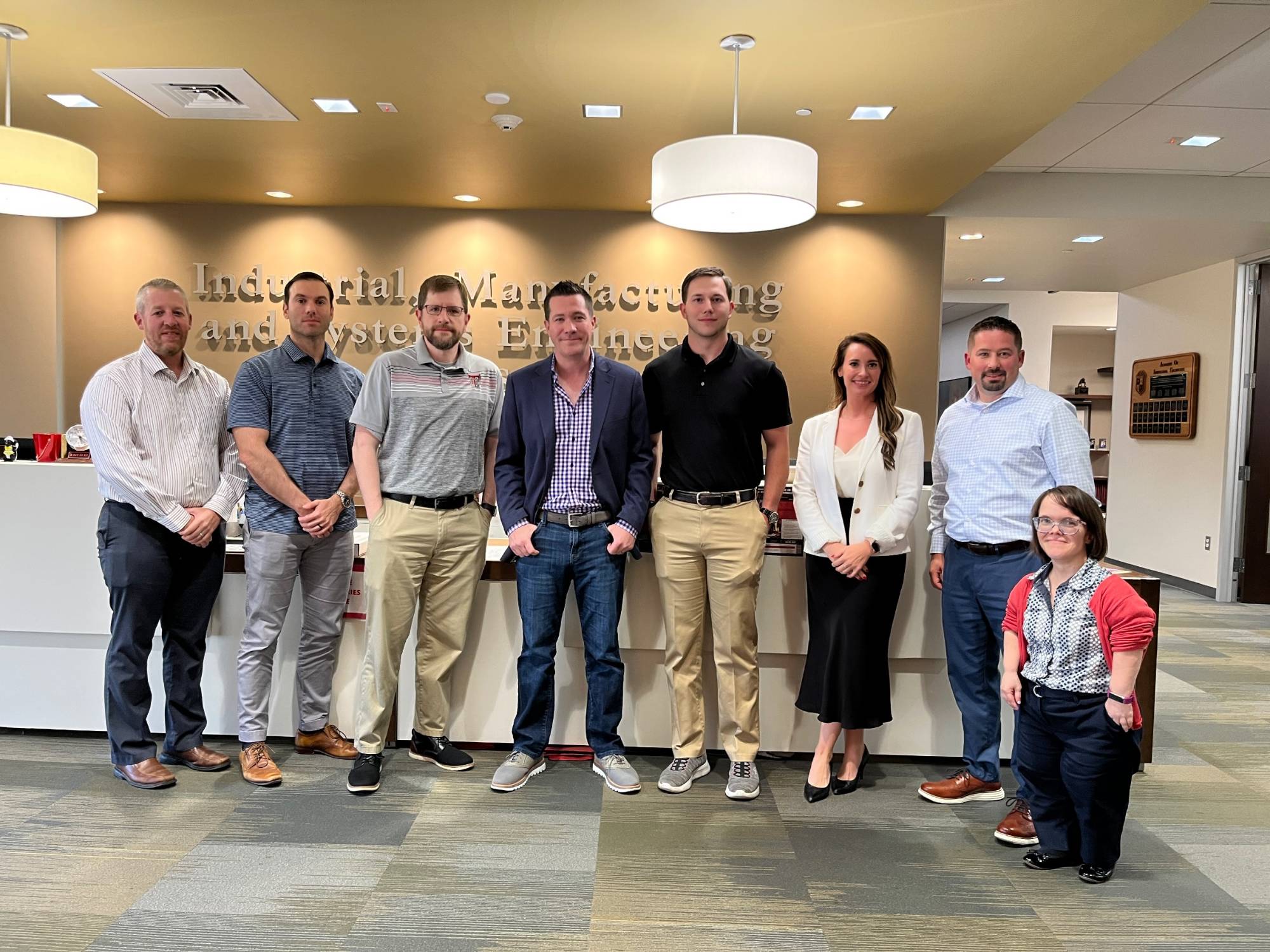 industrial advisory board group photo