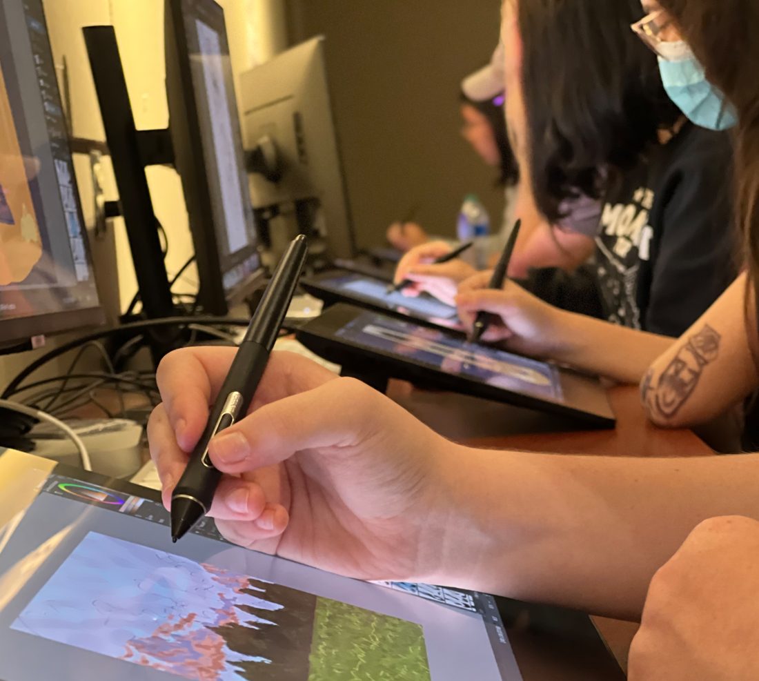 Digital tablets in a TTU classroom