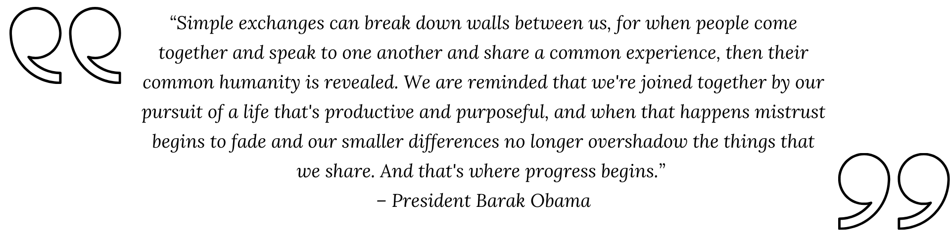 Barak Obama quote