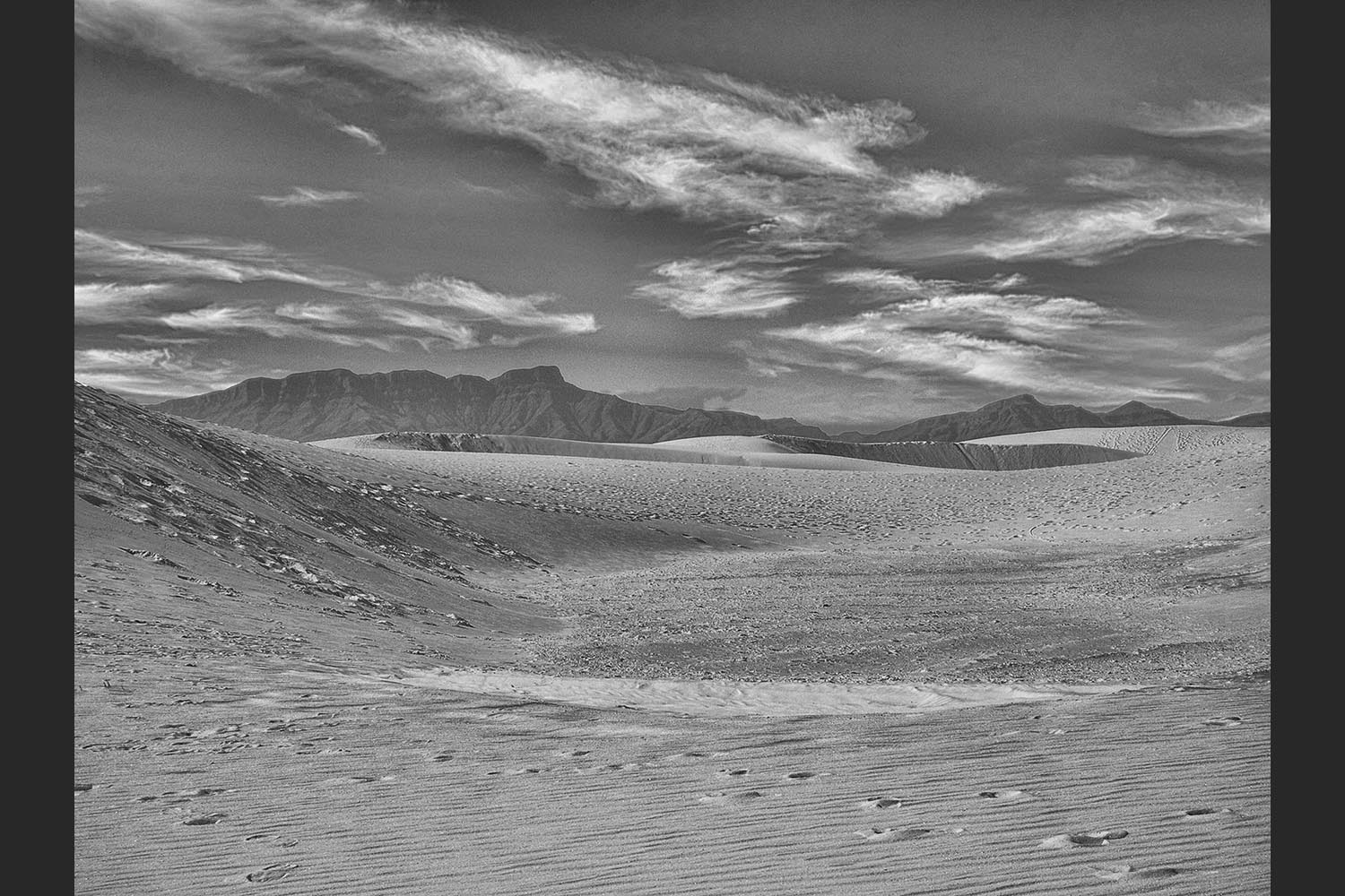 Jeff Driver: Desolation - White Sands, New Mexico