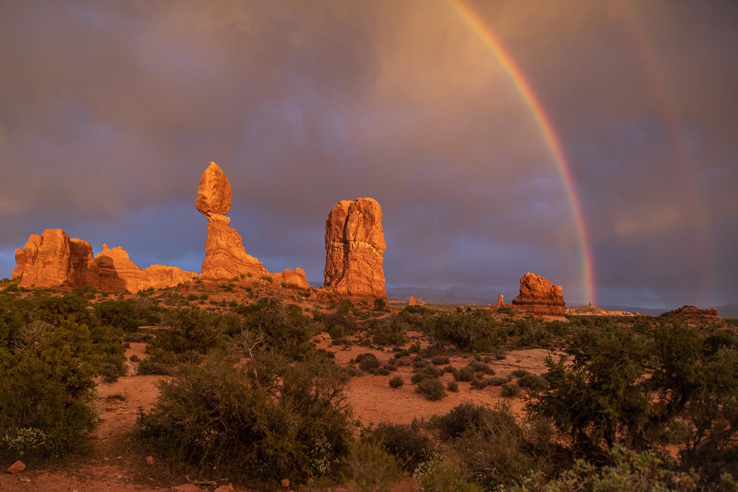 Glenn Rudd: Arches Balanced Rock - Moab, Utah