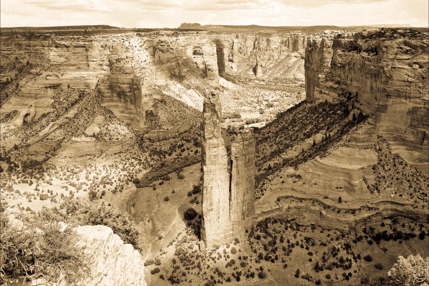 Guy Giersch: Spider Rock - Canyon de Chelly National Monument