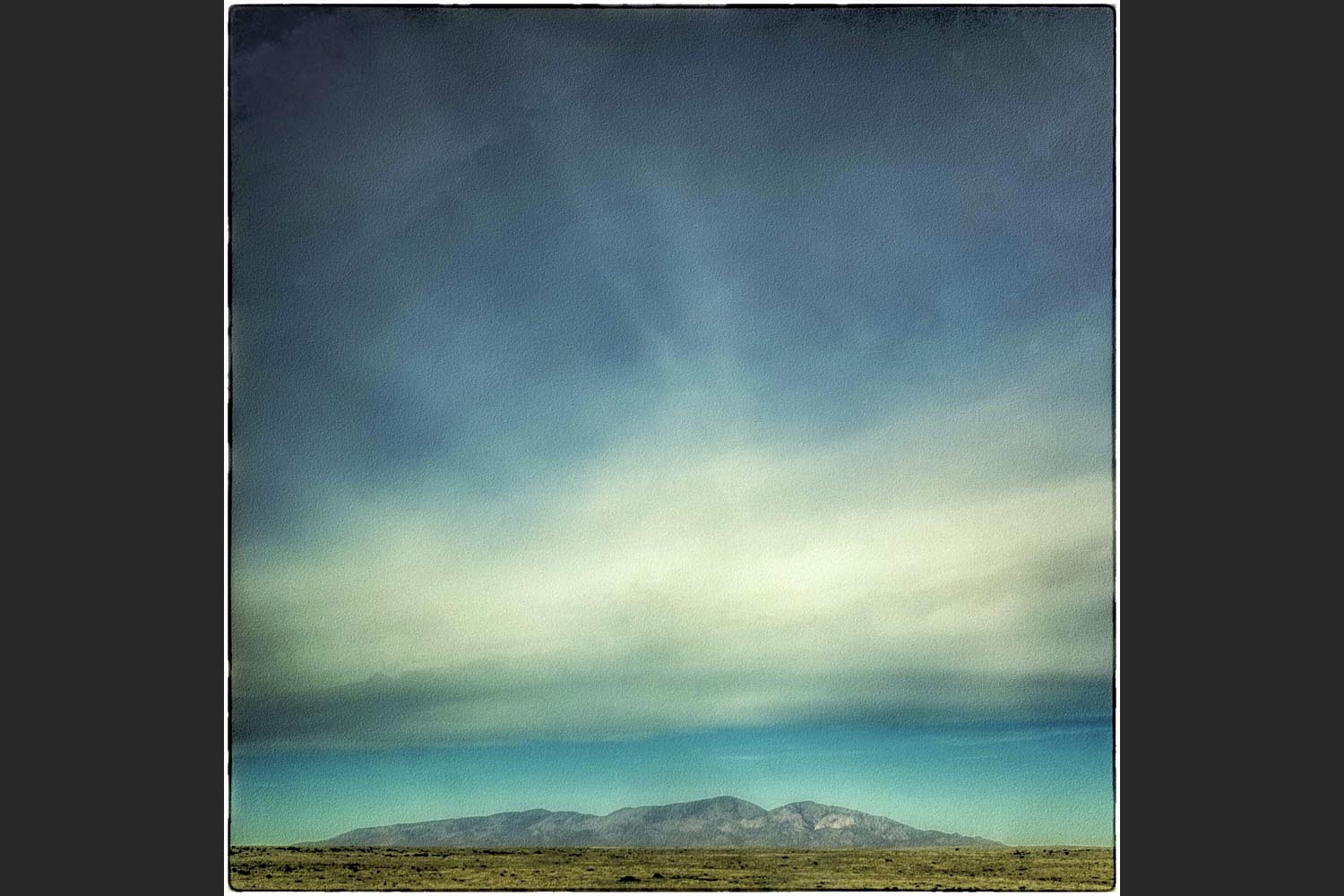 Thelma Pilley: Clouds Over Capitan - Southern New Mexico