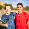 Two students from Brazil