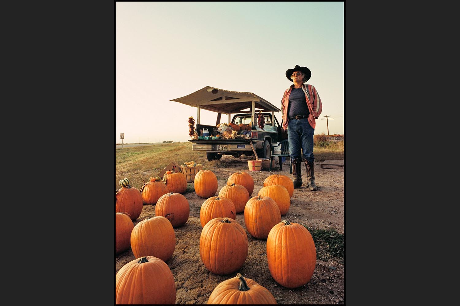 Bill Brown: The Pumpkin Man, Cherokee Jim - Lubbock, Texas