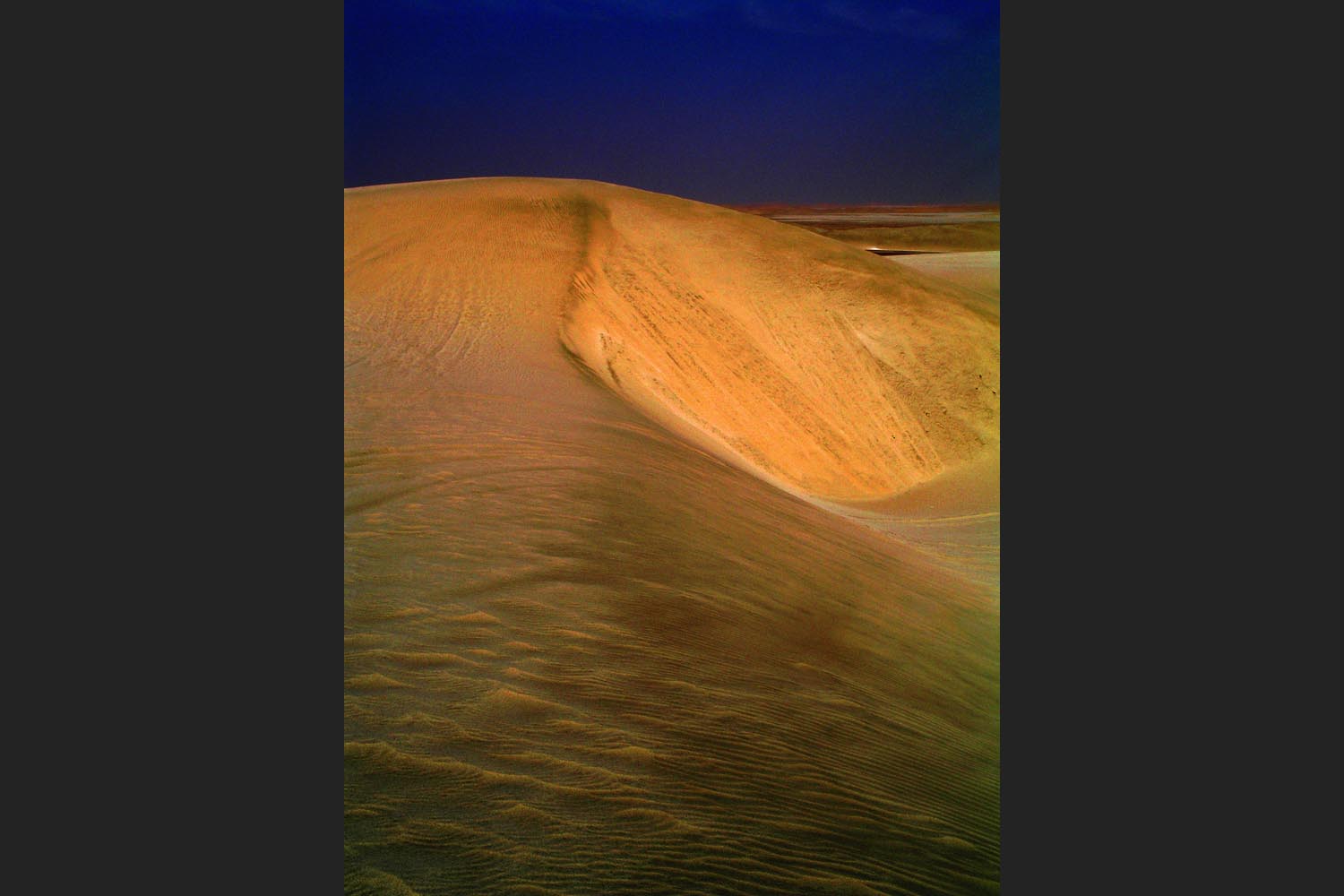 Robin Clark: Night Dunes - Doha, Qatar