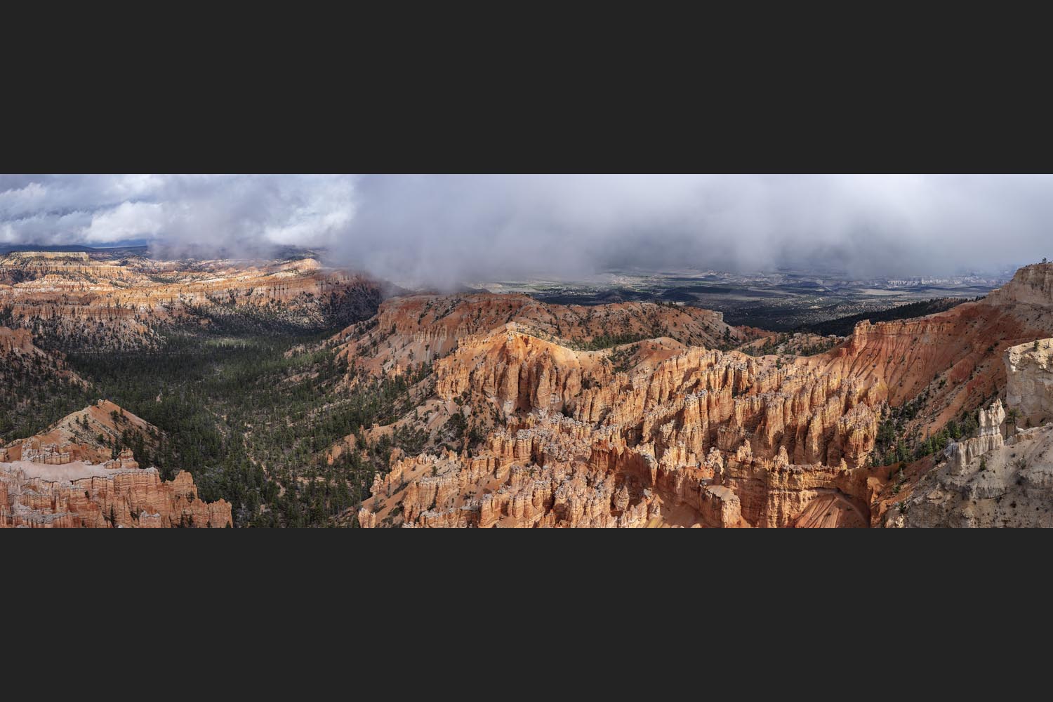 Steve Sucsy: Bryce Canyon in Sun and Fog - Bryce National Park, Utah