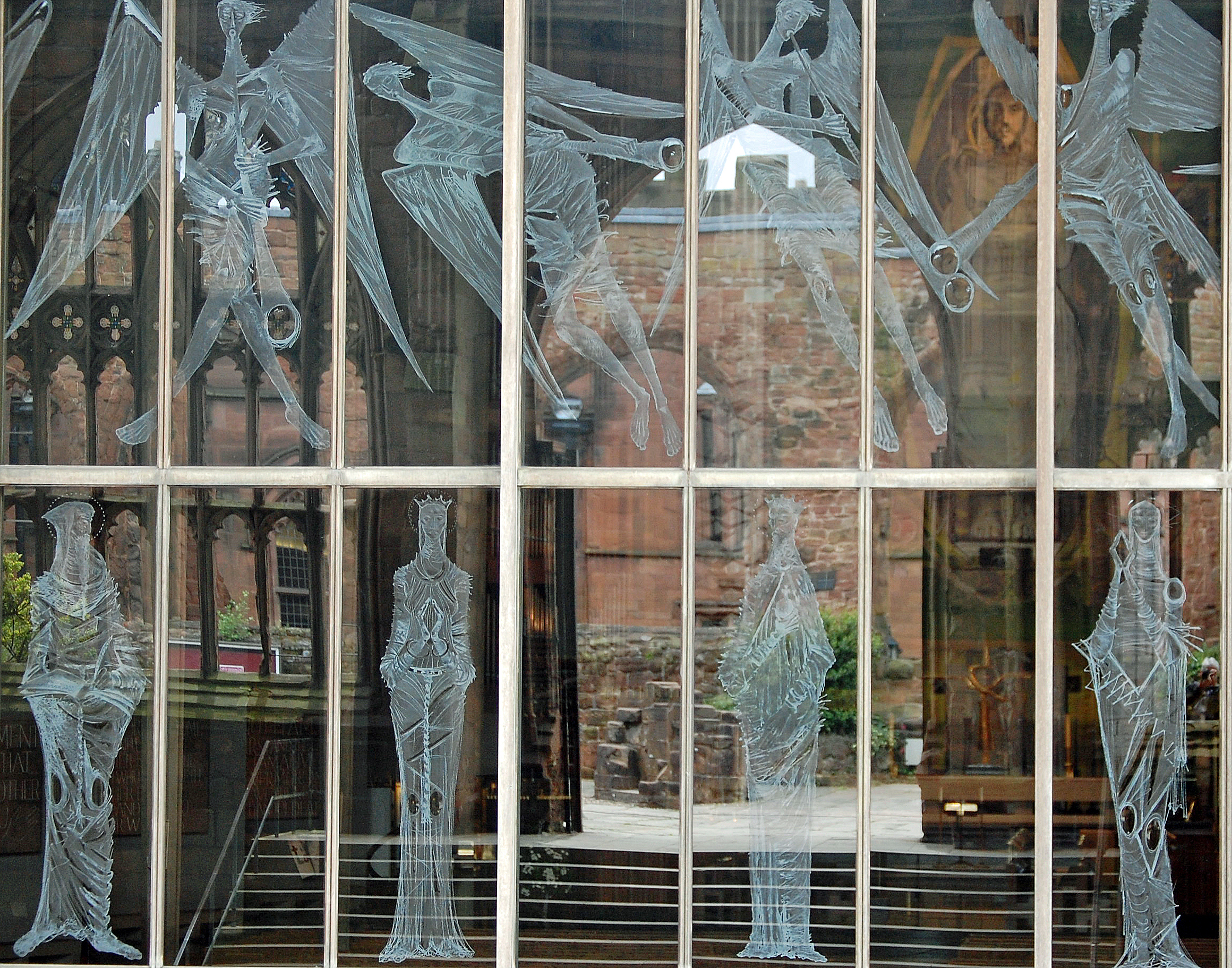  Melissa Wafer-Cross: Coventry Cathedral Windows - Coventry, England 