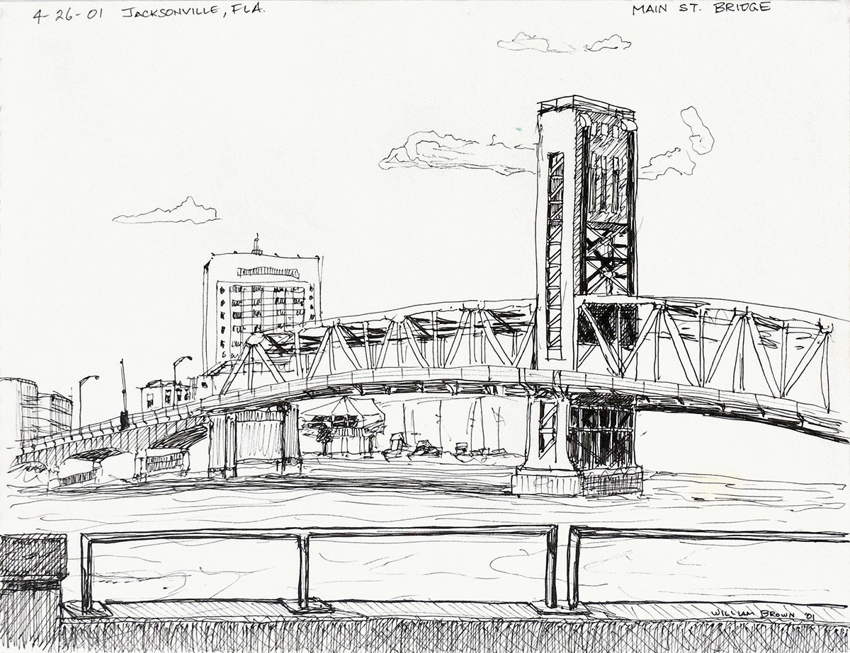Bill Brown: Main Street Bridge - Jacksonville, Florida 