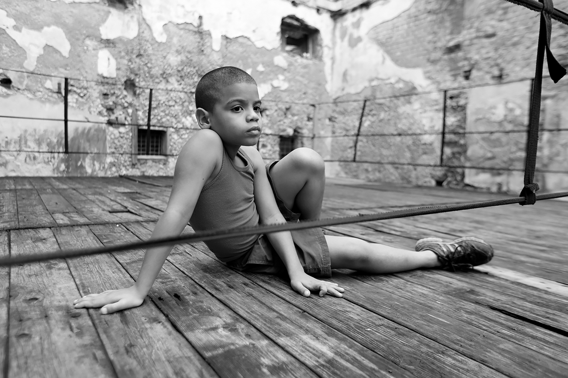 Laura L. Camden: Young Boxer - Havana, Cuba