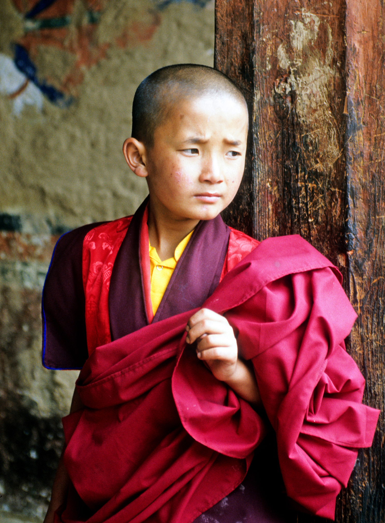 Terry Brandt: Young Monk - Paro, Bhutan