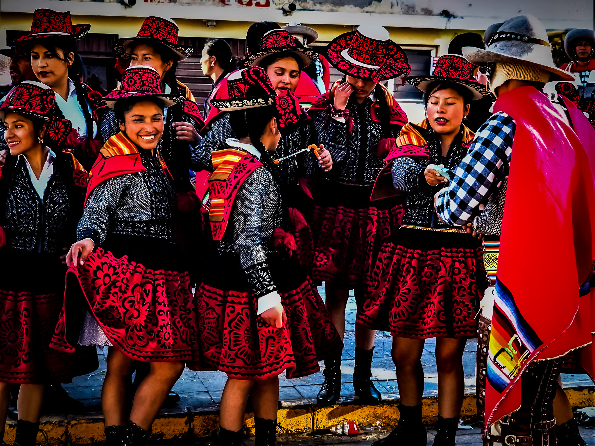 Michael Giblin: Parade Group - Cusco, Peru