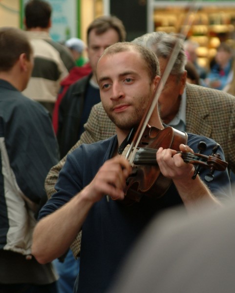 James Fox: Street Fiddler - Dublin, Ireland